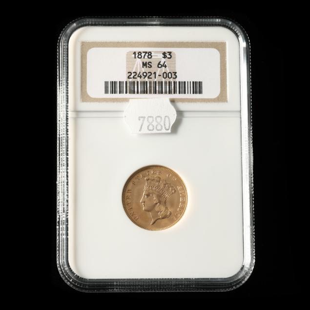 1878-indian-princess-3-gold-ngc-ms-64