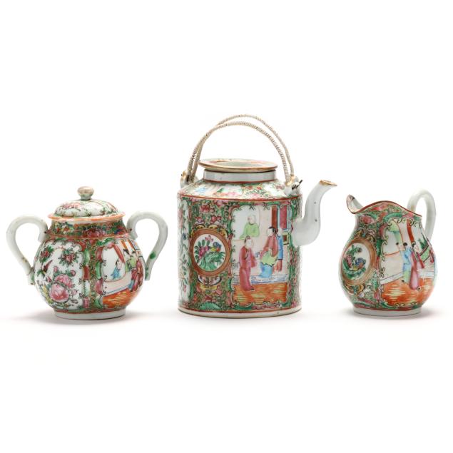 a-chinese-export-porcelain-rose-medallion-tea-serving-set