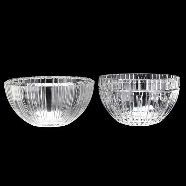 two-tiffany-co-crystal-i-atlas-i-bowls
