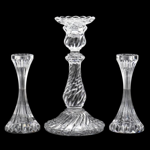 three-baccarat-crystal-candlesticks