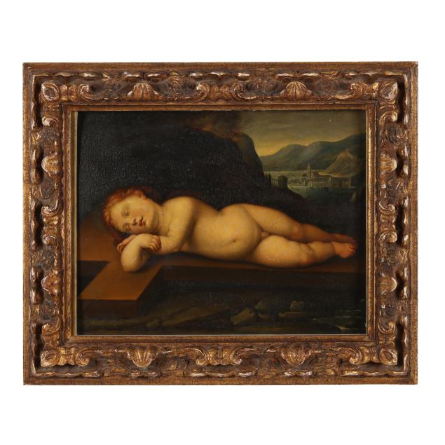 after-alessandro-allori-italian-1535-1607-i-infant-christ-sleeping-on-a-cross-i