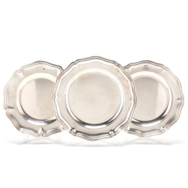 three-christofle-silver-plated-serving-trays