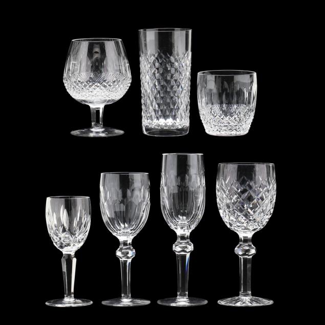 assortment-of-waterford-crystal-glassware