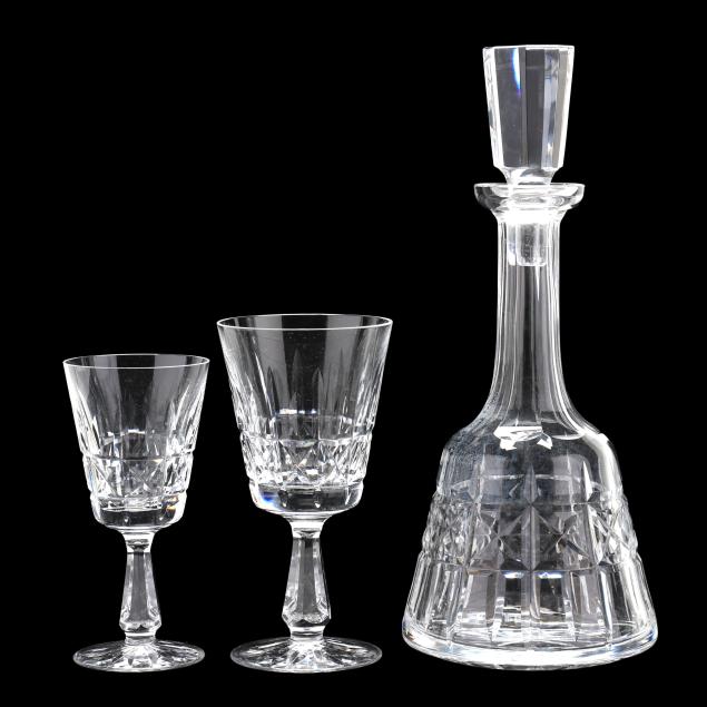 waterford-i-kylemore-i-crystal-stemware-and-decanter