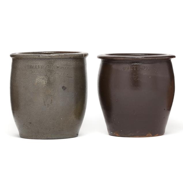 two-vintage-pennsylvania-stoneware-pots
