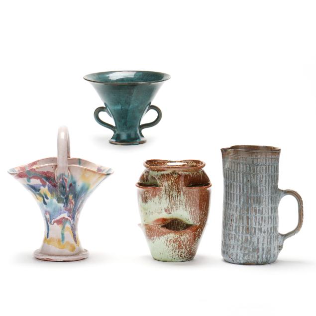 four-a-r-cole-pottery-items