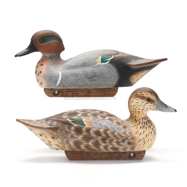 william-veasey-md-1932-2022-greenwing-teal-pair