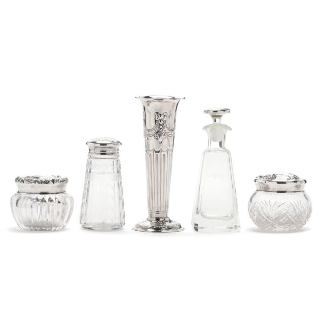 a-grouping-sterling-and-edwardian-silver-accessories
