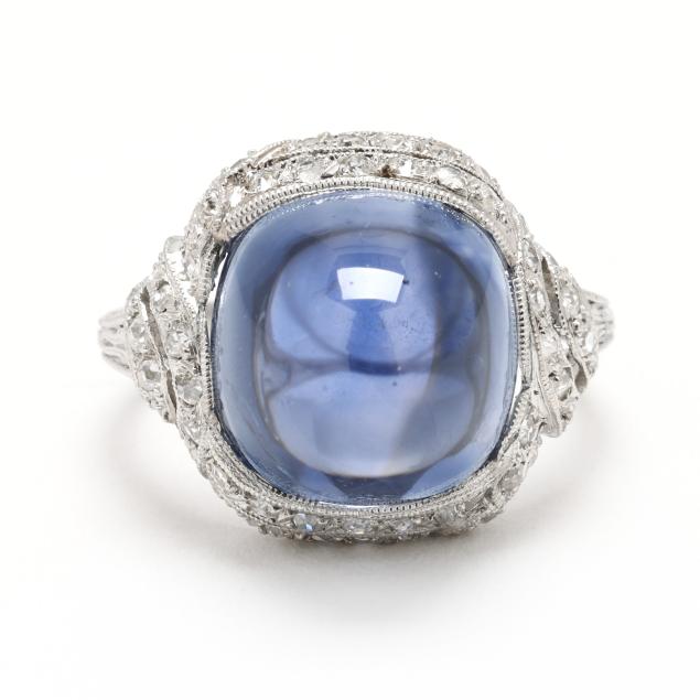 antique-platinum-sapphire-and-diamond-ring