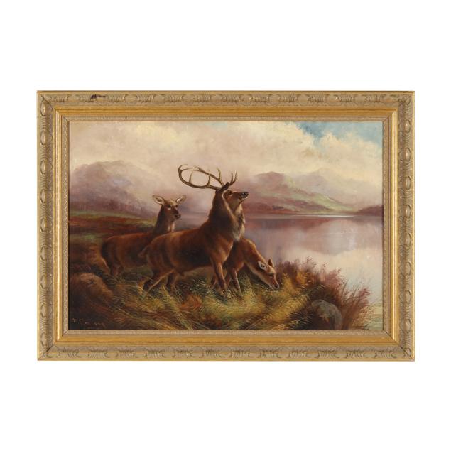 robert-cleminson-british-1864-1903-deer-in-the-highlands