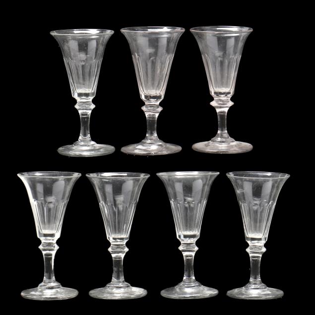 set-of-seven-wine-glasses