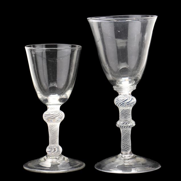 two-opaque-twist-wine-glasses