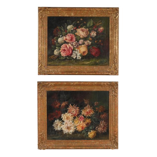 after-jean-baptiste-robie-belgian-1821-1910-two-vintage-floral-still-life-paintings