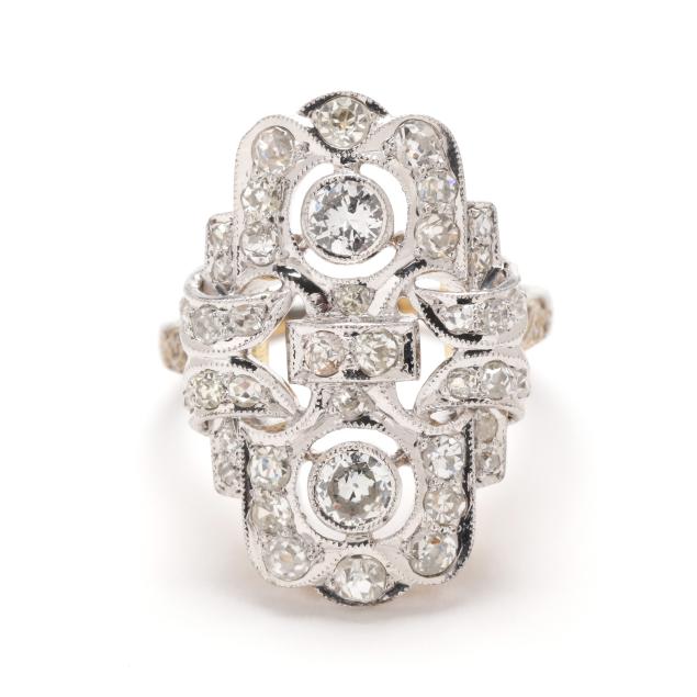 vintage-bi-color-gold-diamond-ring