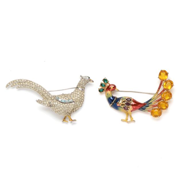a-vintage-peacock-brooch-and-a-vintage-pheasant-brooch-coro