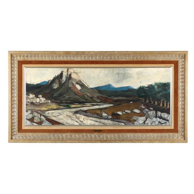 charles-levier-french-american-1920-2003-i-village-en-montagne-i