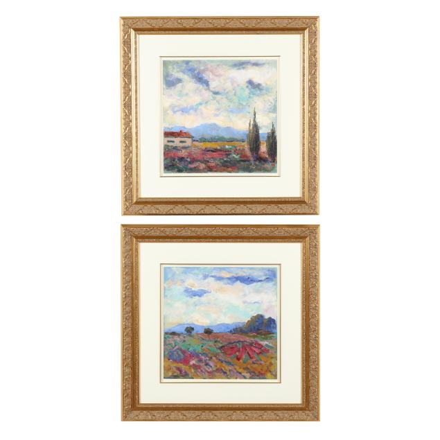 attributed-yasherel-manzy-iranian-american-b-1947-a-pair-of-landscape-paintings