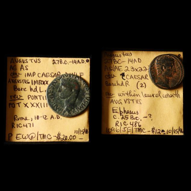 two-2-bronzes-of-augustus-27-b-c-14-a-d