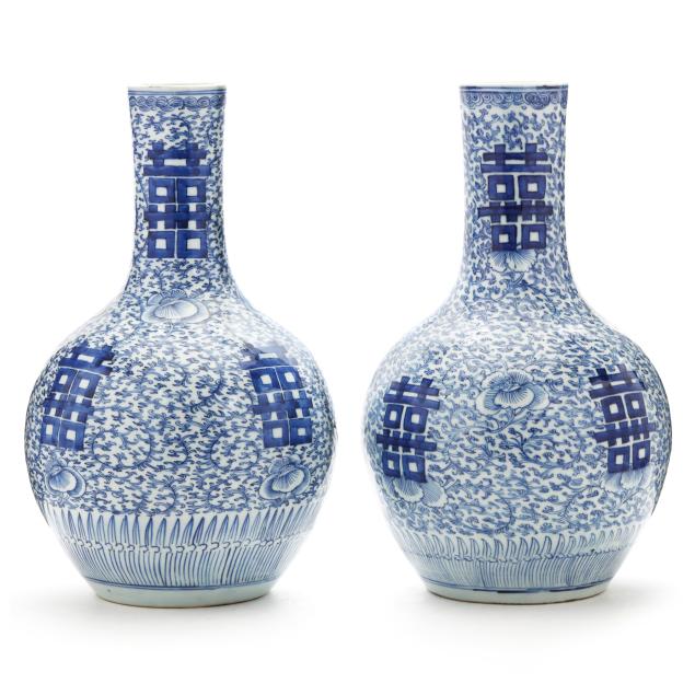 a-pair-of-large-chinese-porcelain-blue-and-white-double-happiness-vases