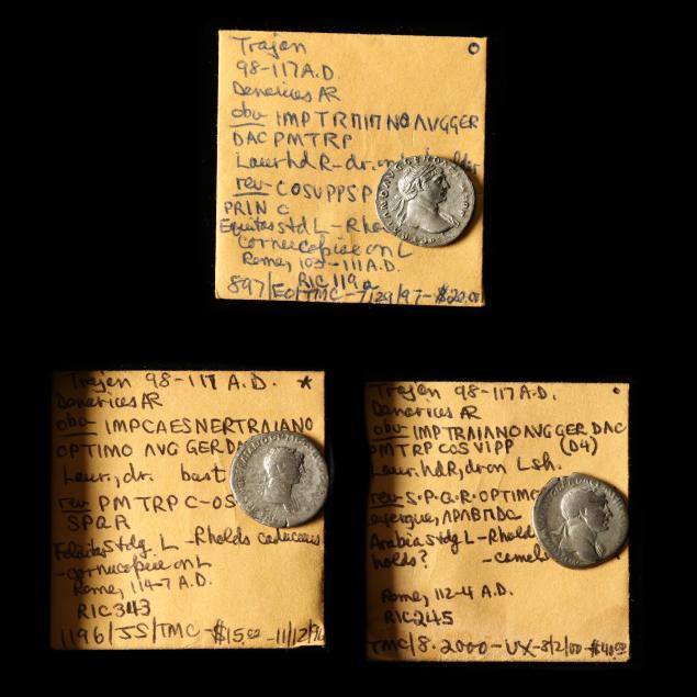 three-3-silver-denarii-of-trajan-98-117-a-d