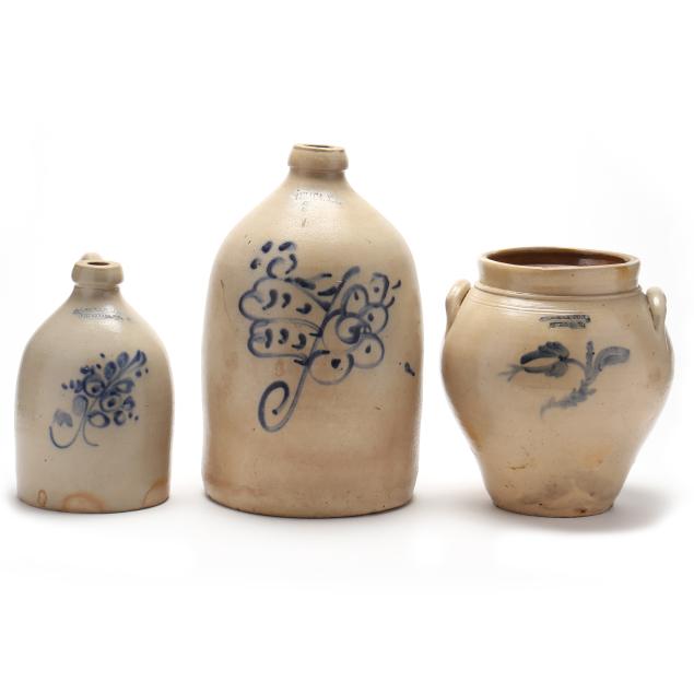 three-antique-stoneware-new-york-vessels