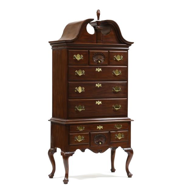 henkel-harris-queen-anne-style-mahogany-highboy