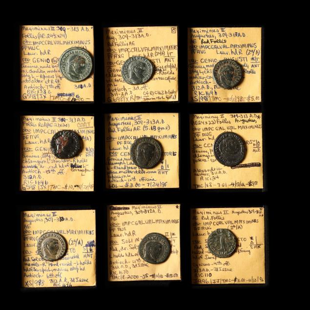 nine-9-reduced-folles-of-maximinus-ii-309-312-a-d