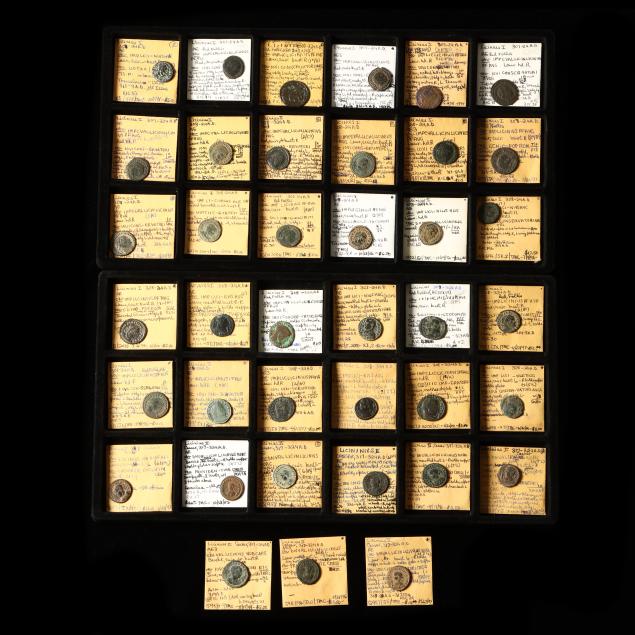 thirty-30-ae3-coins-of-licinius-i-308-324-a-d-and-nine-9-ae3-coins-of-licinius-ii