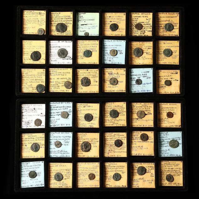 thirty-six-36-bronze-coins-of-constantius-ii