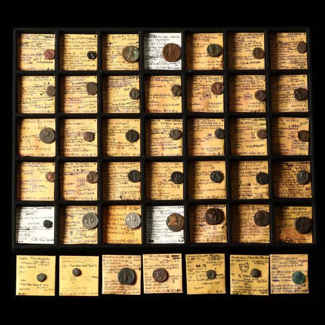 forty-two-42-coins-of-the-kushano-sassanians-indo-parthians-and-others