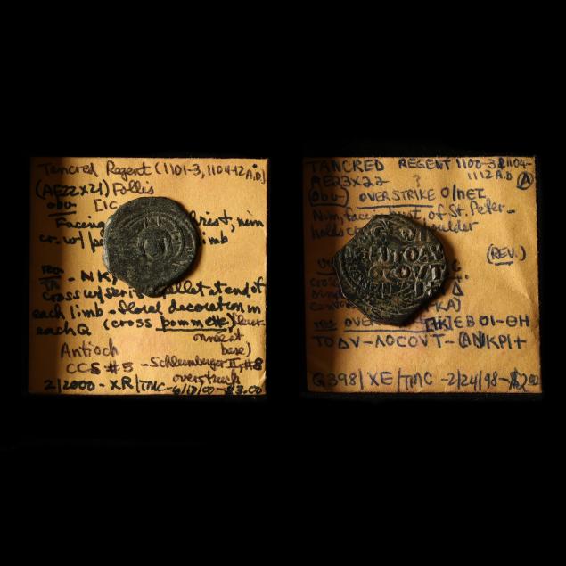 two-2-folles-of-tancred-1100-1112-a-d-first-crusade-prince-of-galilee