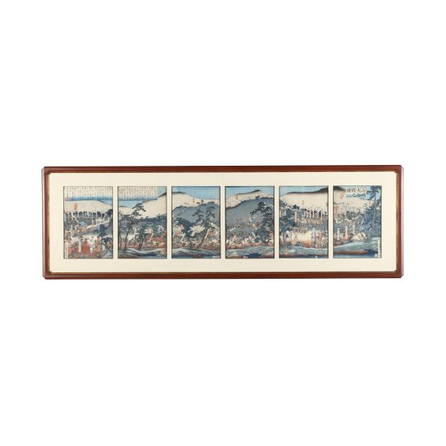utagawa-sadahide-japanese-1807-1873-i-the-great-battle-of-yamazaki-i