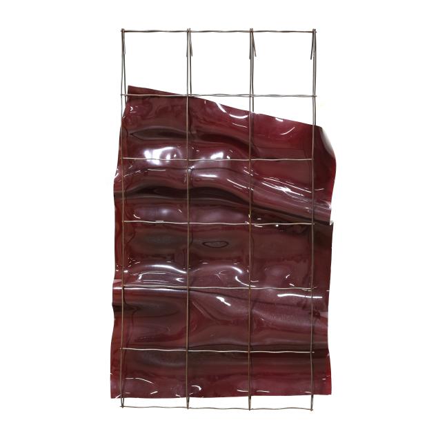 mary-shaffer-american-b-1947-slump-glass-wall-sculpture