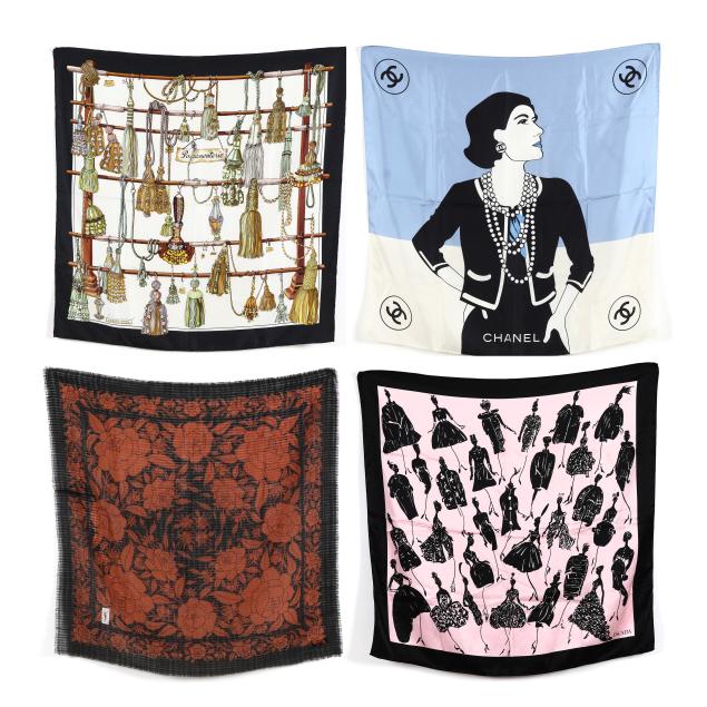 four-silk-designer-scarves