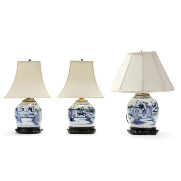 three-chinese-porcelain-i-canton-i-ginger-jars-fitted-as-table-lamps