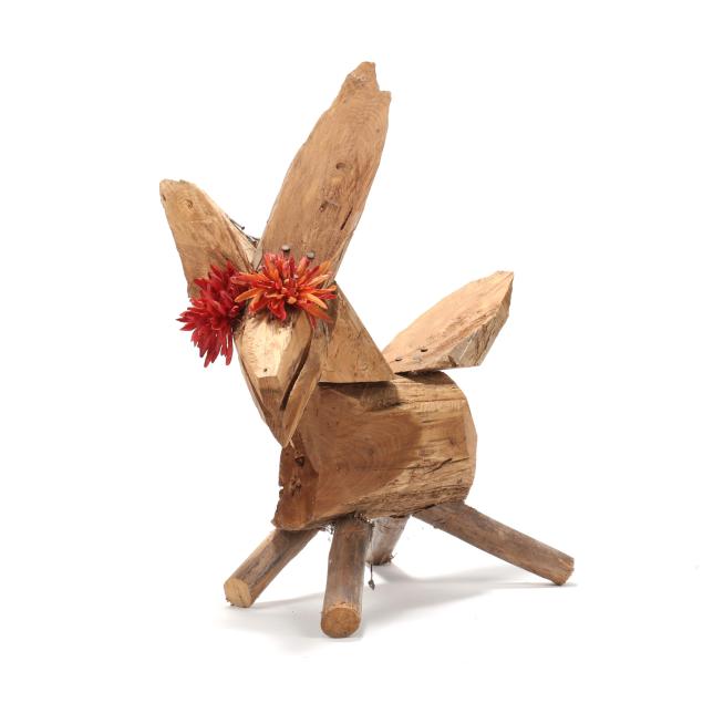 clyde-jones-nc-b-1938-critter-with-red-flower-eyes