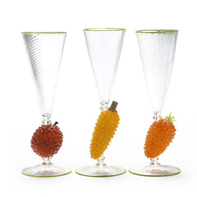 joey-kirkpatrick-flora-mace-three-bumpy-fruit-goblets