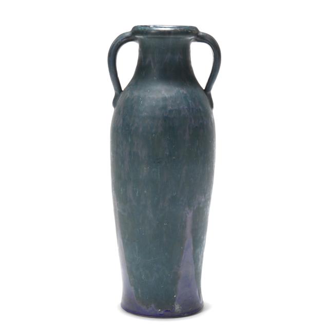 tall-blue-glazed-stoneware-floor-vase