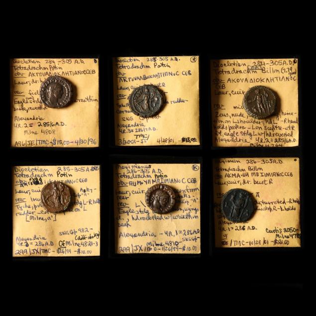 six-6-tetrarchic-tetradrachms-of-alexandria