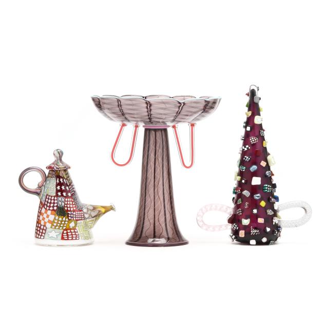 richard-marquis-american-b-1945-three-glass-objects