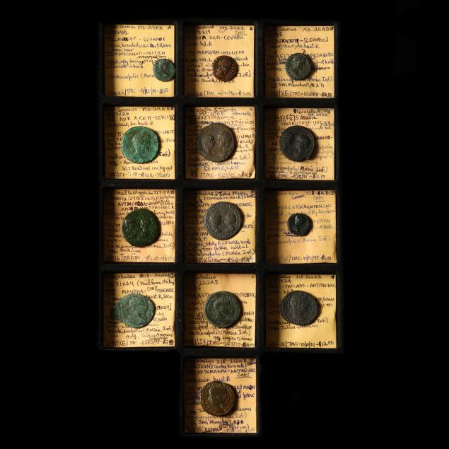 moesia-inferior-marcianopolis-thirteen-13-roman-bronzes