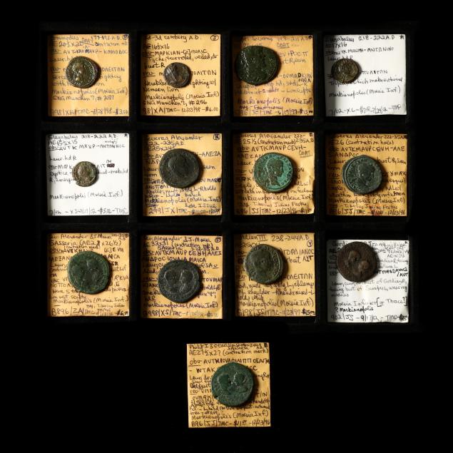 moesia-inferior-marcianopolis-thirteen-13-roman-period-bronzes