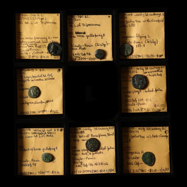 eight-8-siculo-punic-bronzes-4th-3rd-centuries-b-c