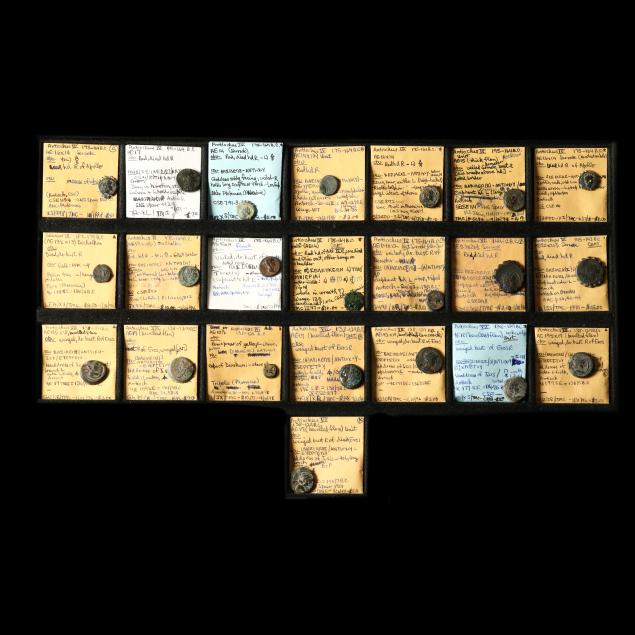 twenty-two-22-coins-struck-variously-under-antiochos-iv-antiochos-vi-and-antiochos-vii