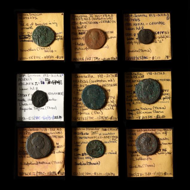 nine-9-roman-provincial-bronzes-of-thrace