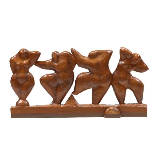 charlotte-lees-american-carving-of-four-dancing-figures