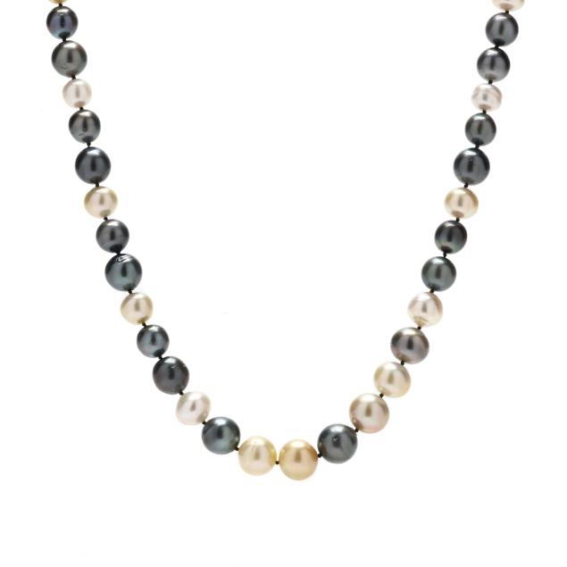 multi-color-graduated-pearl-necklace-with-white-gold-and-diamond-clasp
