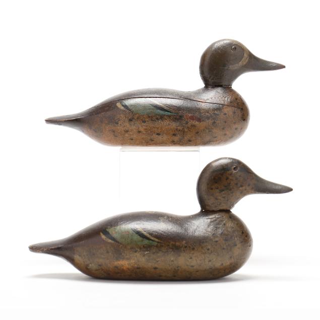 mason-factory-mi-1896-1924-pair-of-standard-grade-blue-winged-teal