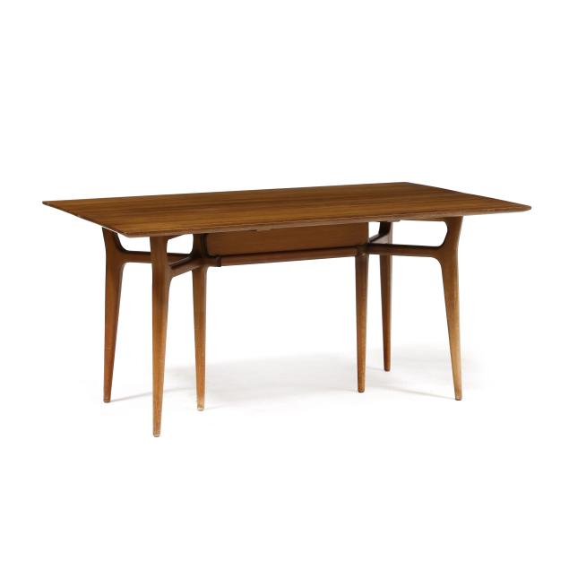 henredon-mid-century-flip-top-console-sofa-table