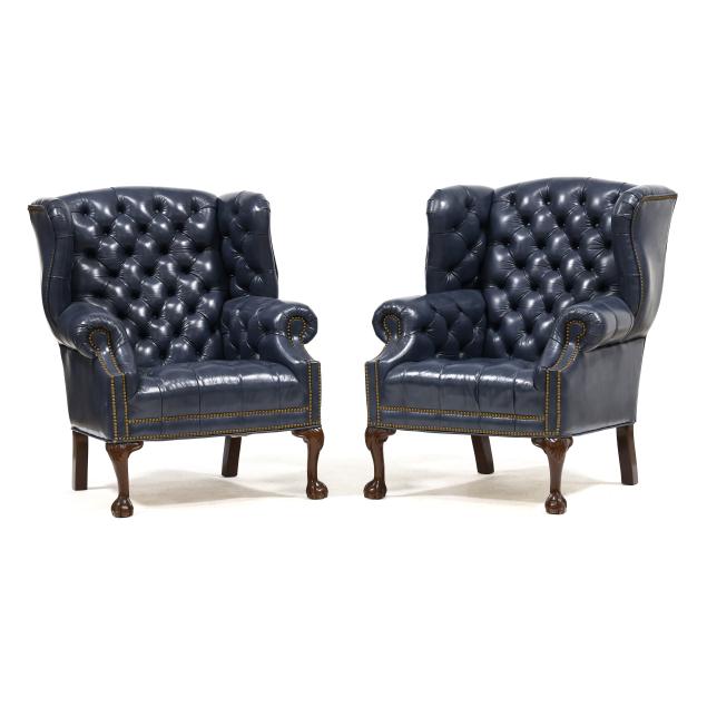 pair-of-george-iii-style-leather-upholstered-easy-chairs
